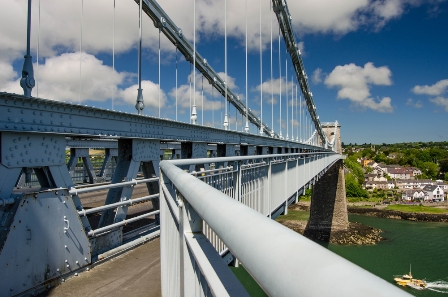 Looking from the Menai bridge to Anglesey (picture: Shutterstock)
